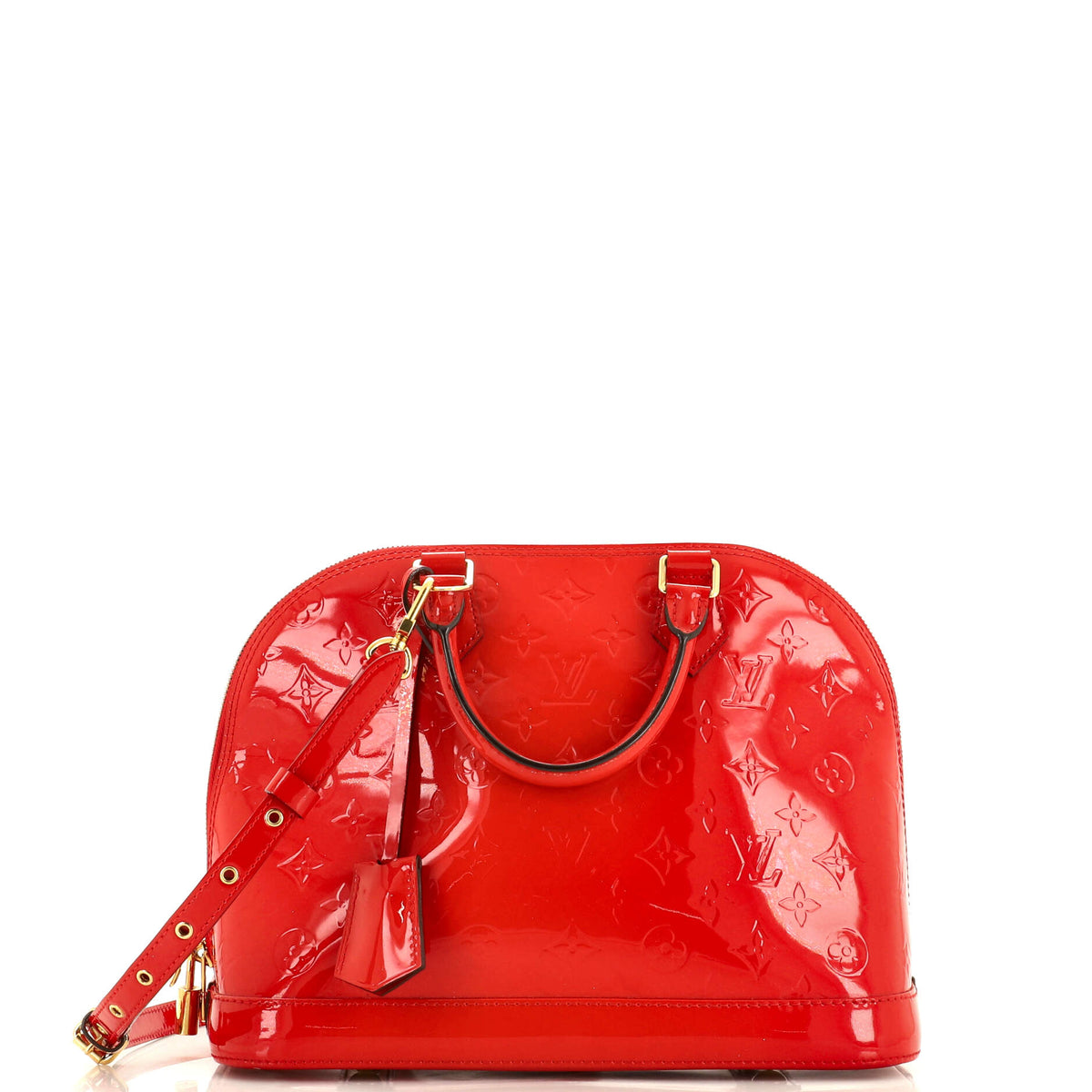 Louis Vuitton Alma Handbag Monogram Vernis PM