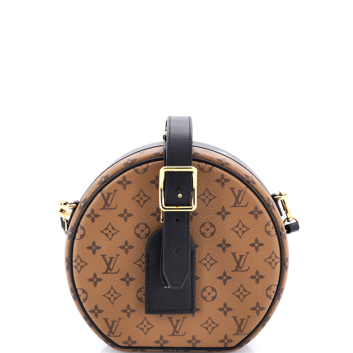 Louis Vuitton Petite Boite Chapeau Bag Reverse Monogram Canvas