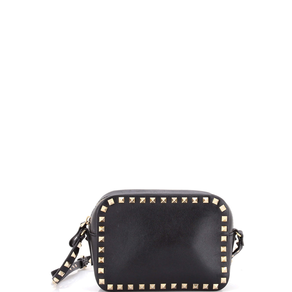 Valentino VALENTINO GARAVANI Rockstud Camera Crossbody Bag Leather