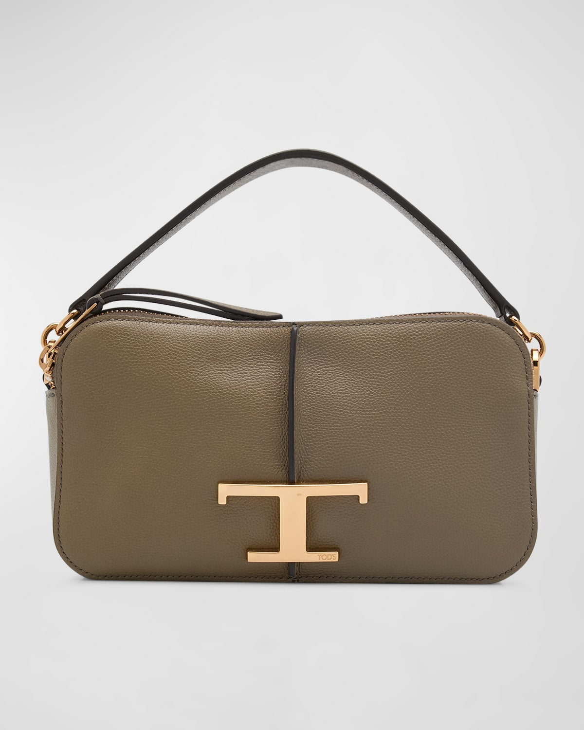 Tod's Mini Calfskin Leather Camera Shoulder Bag