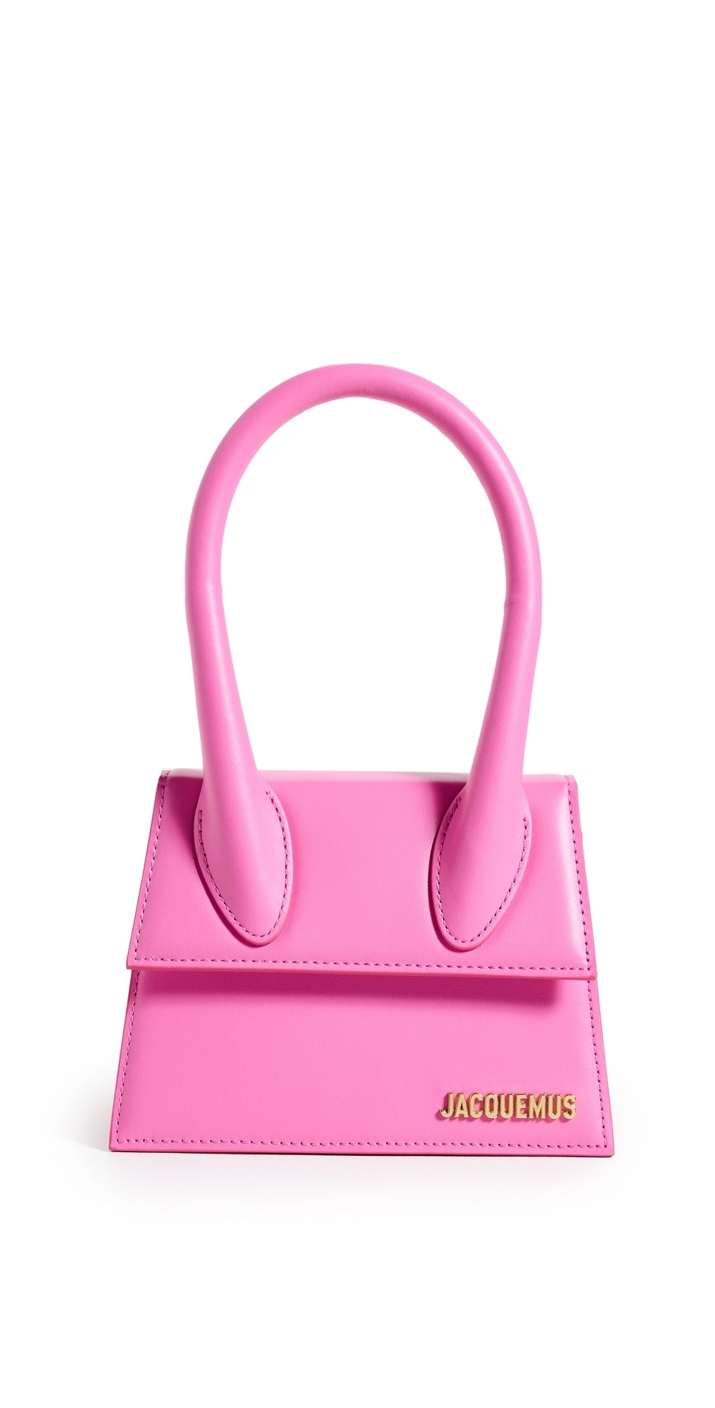 Jacquemus Le Chiquito Moyen Bag Neon Pink One Size