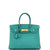 Birkin Handbag Vert Verone Ostrich with Gold Hardware 30