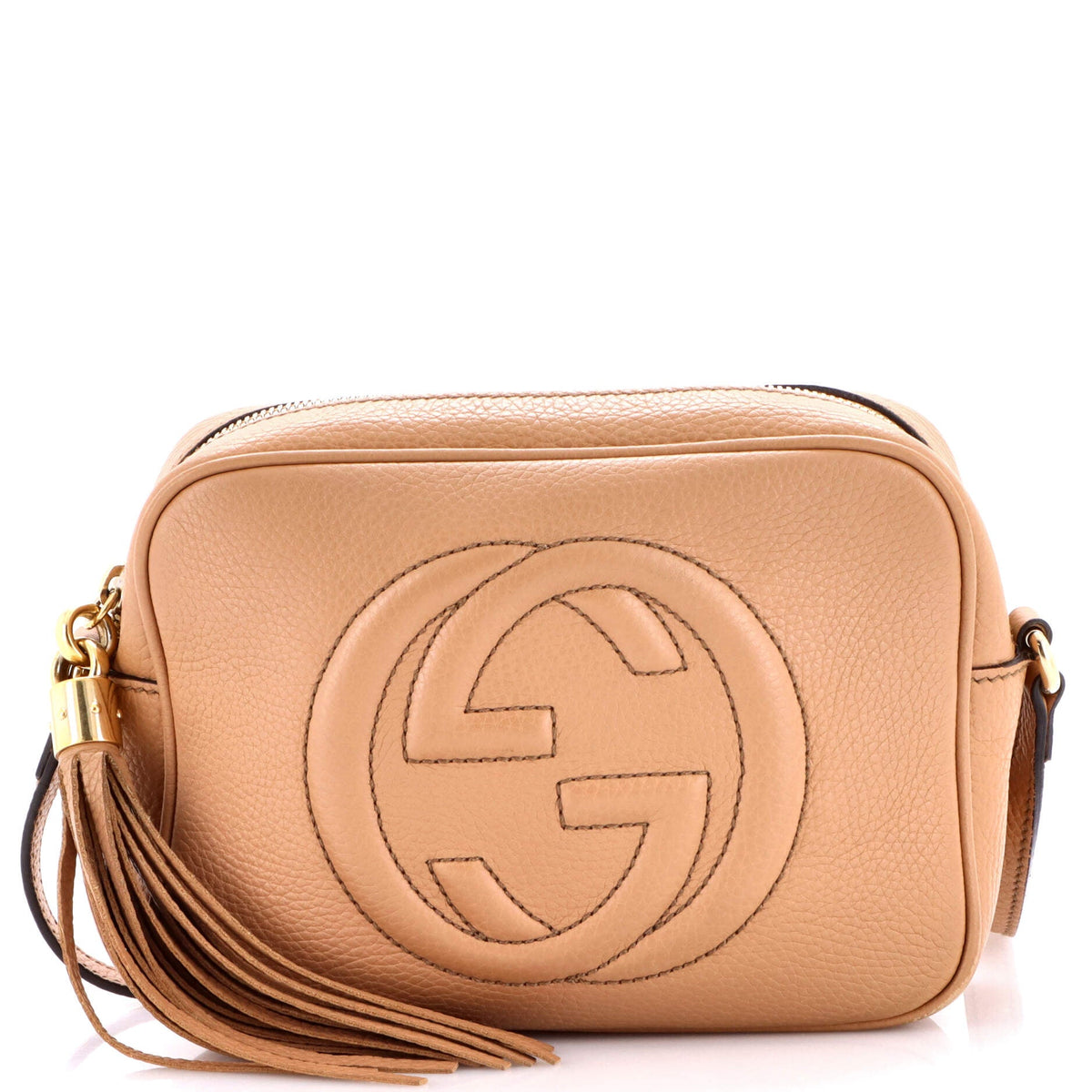 Gucci GUCCI Soho Disco Crossbody Bag Leather Small