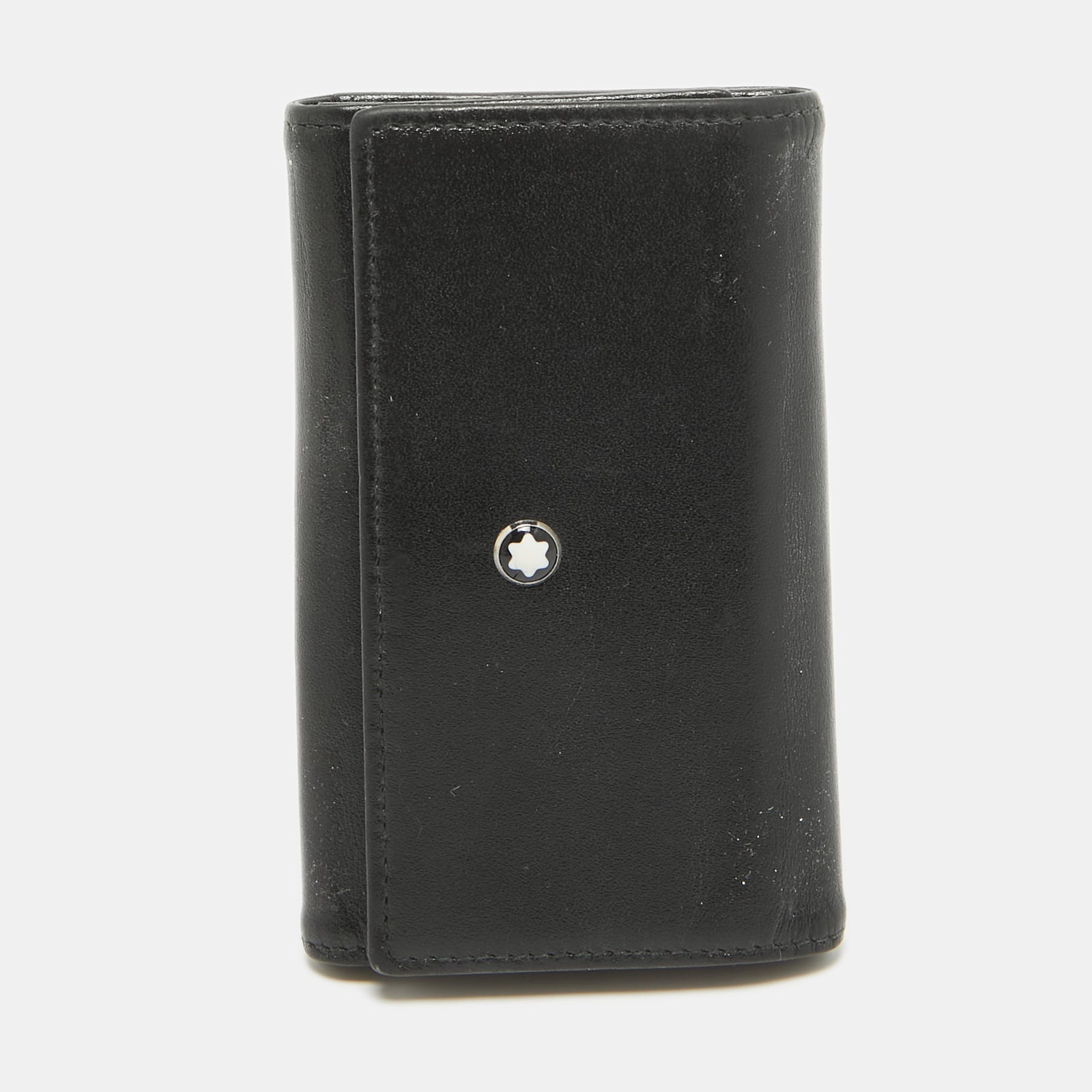 Montblanc Black Leather Meisterst&uuml;ck 6 Key Case