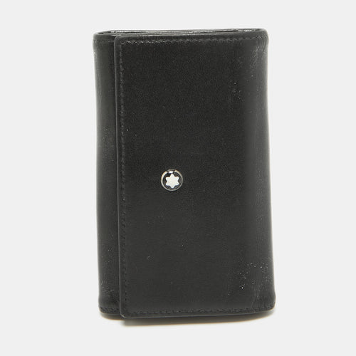Black Leather Meisterst&uuml;ck 6 Key Case
