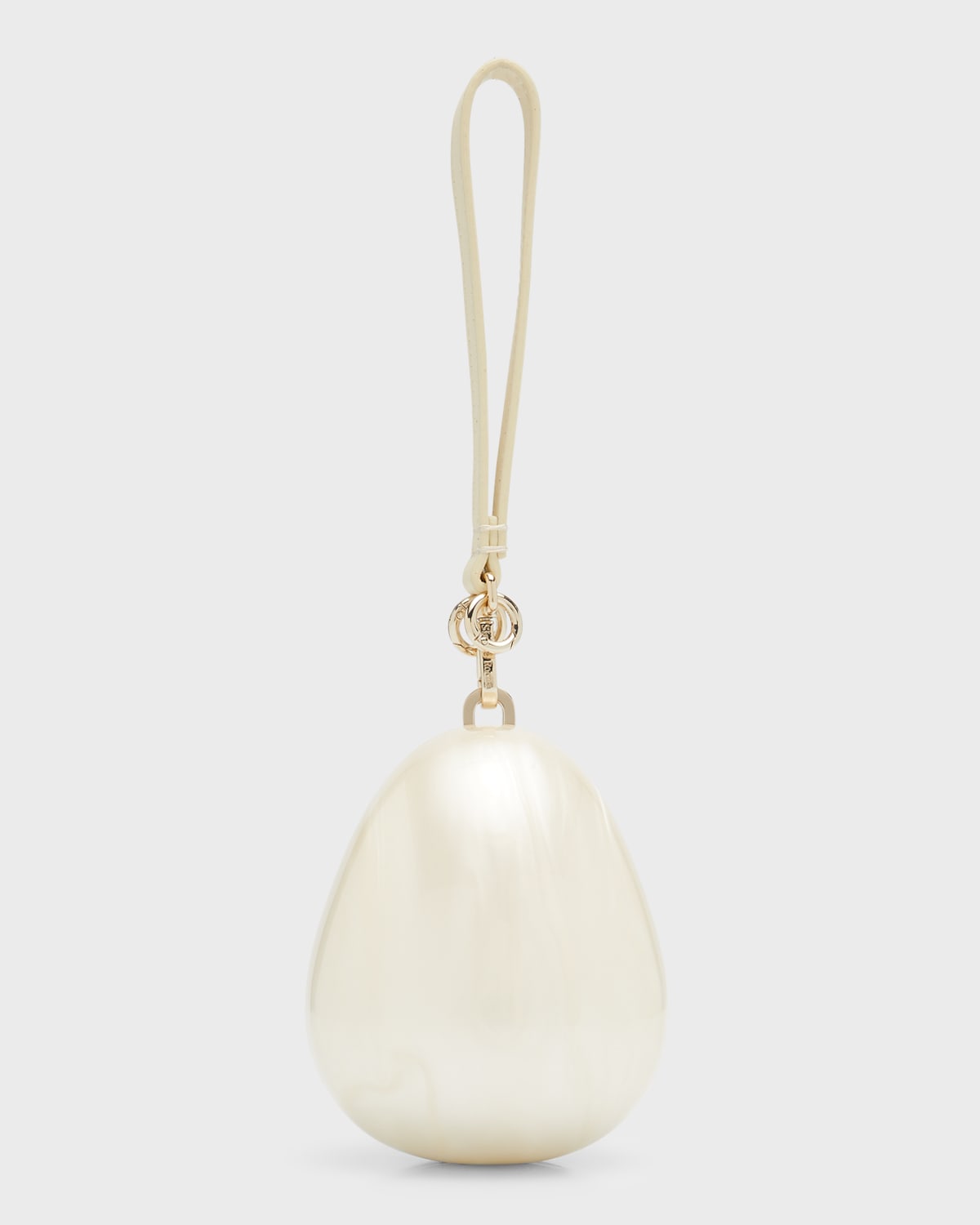 Simone Rocha Pearl Egg Acrylic Wristlet Bag