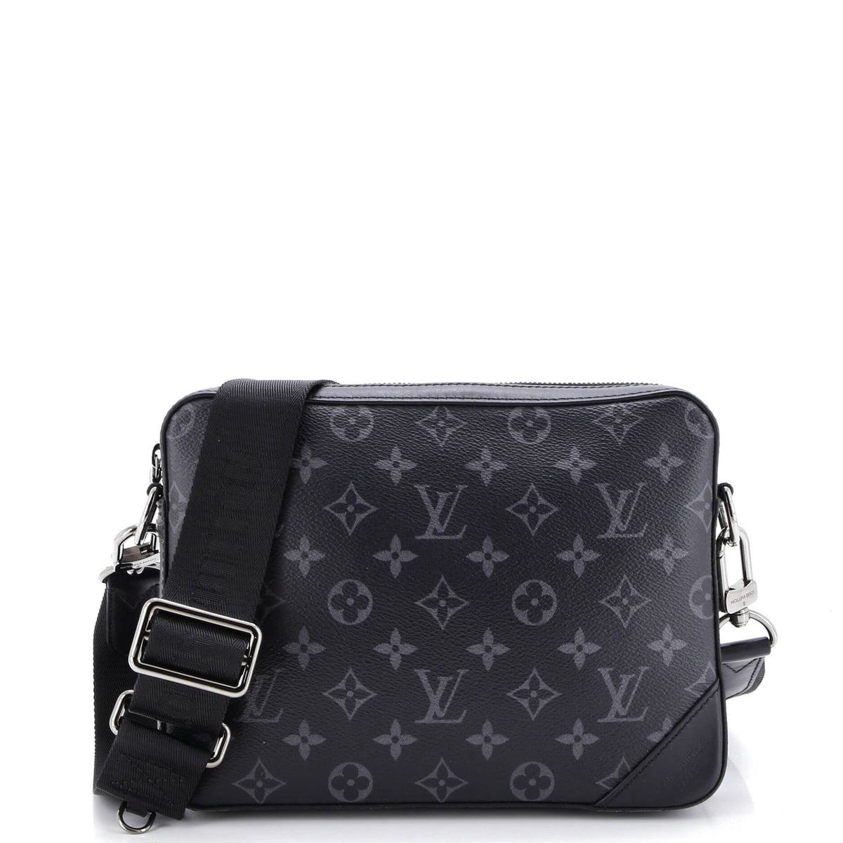 Louis Vuitton Trio Messenger Bag Reverse Monogram Eclipse Canvas