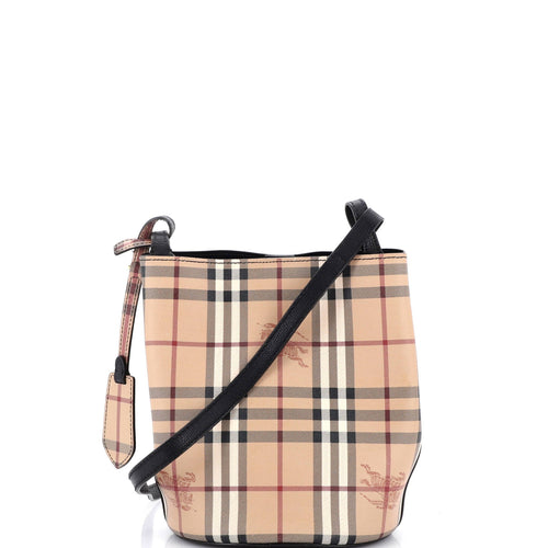 Lorne Bucket Bag Haymarket Coated Canvas Small
