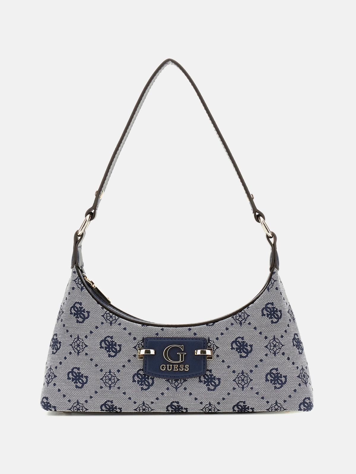 Guess Neda Jacquard Logo Shoulder Bag