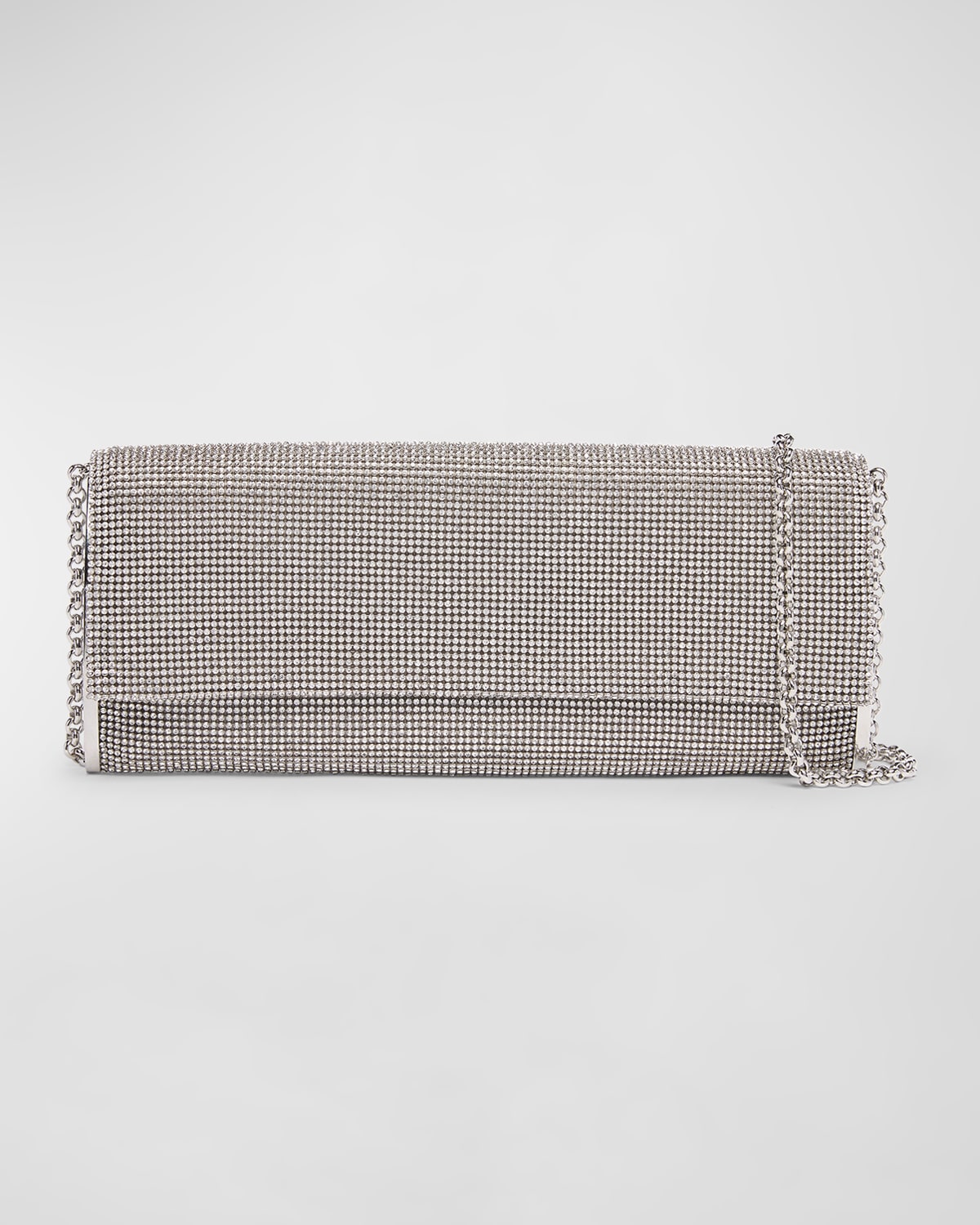 Benedetta Bruzziches Kate – Clutch aus Netzstoff mit Kristallen