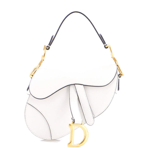 Saddle Handbag Leather Mini