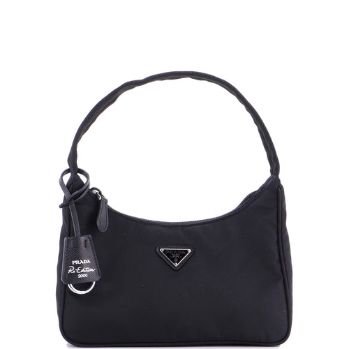 PRADA Re-Edition 2000 Hobo Tessuto Mini