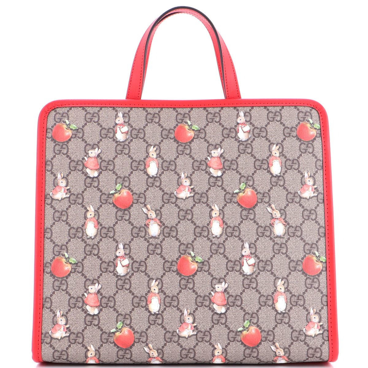 Gucci GUCCI x Peter Rabbit Kid's Tote Printed GG Coated Canvas