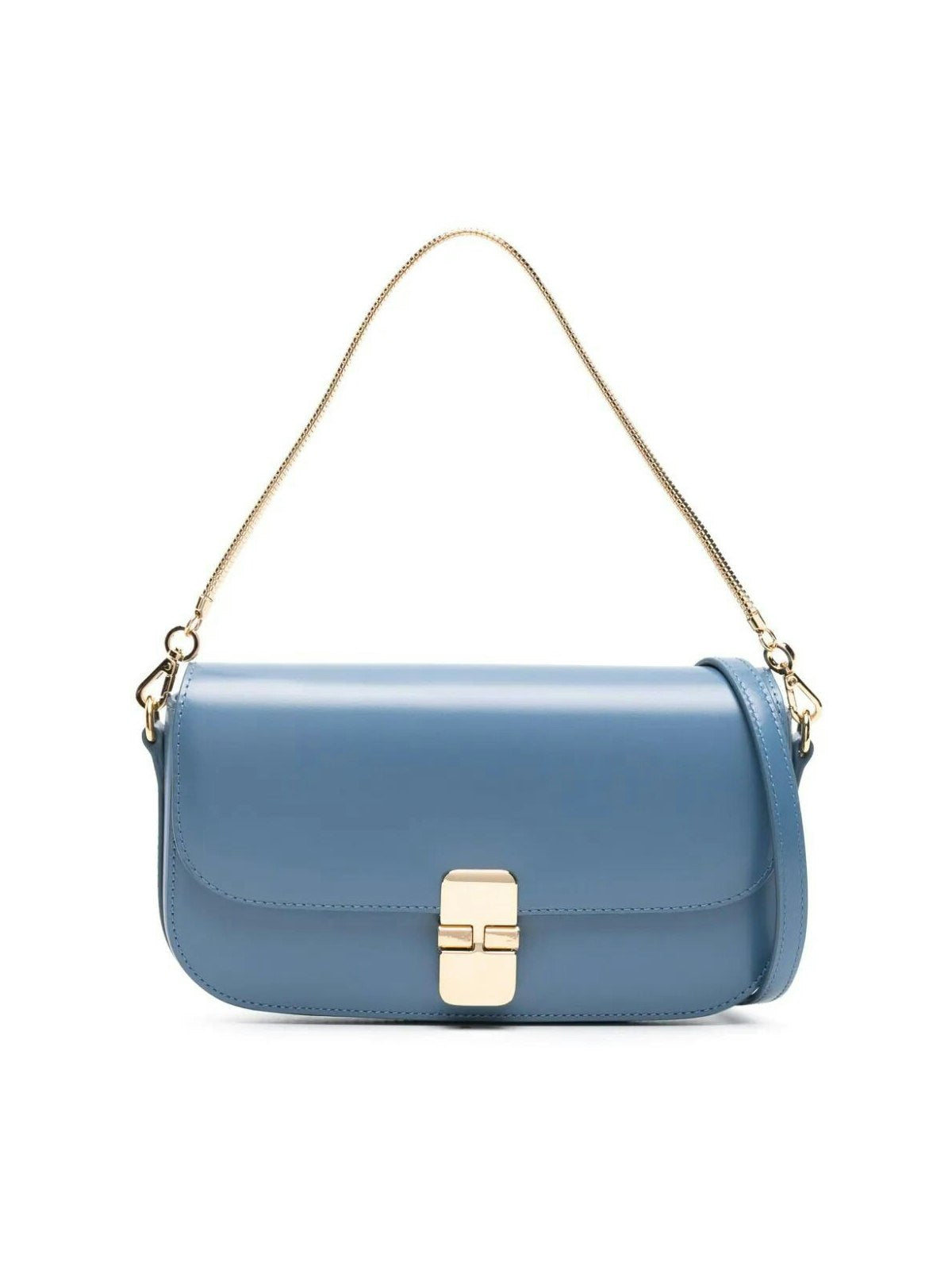 A.p.c. Women's Grace Chaine Clutch in Blue | Size UNICA | PXBMWF61882