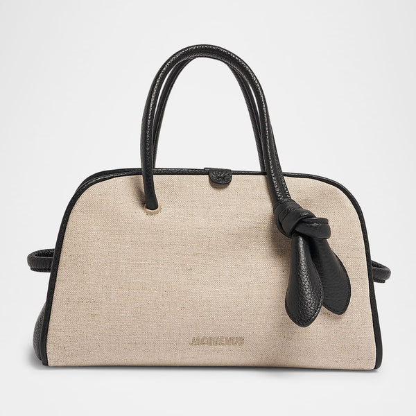 Le Petit Turismo Two-Tone Top Handle Bowling Bag