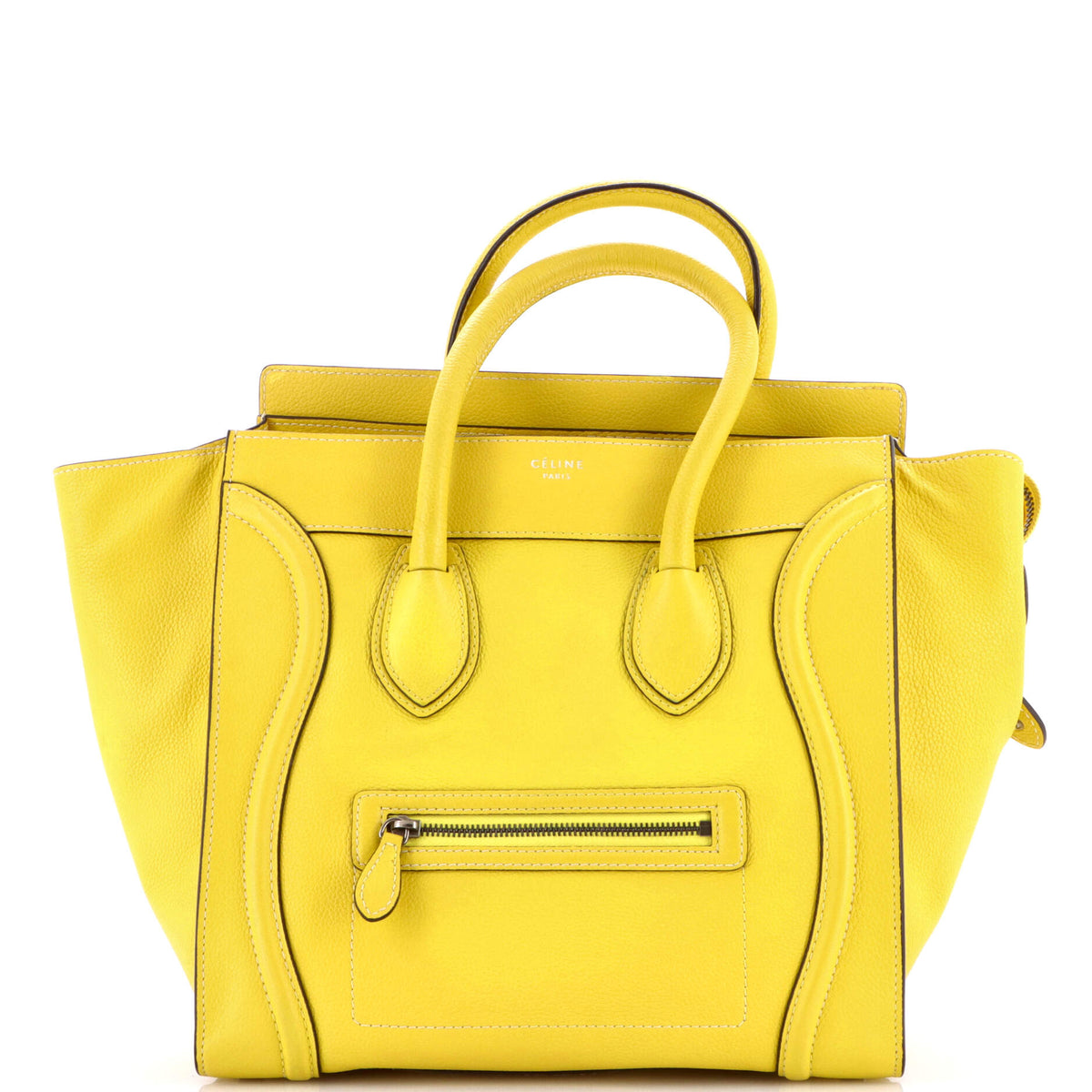 Celine CELINE Luggage Bag Grainy Leather Mini