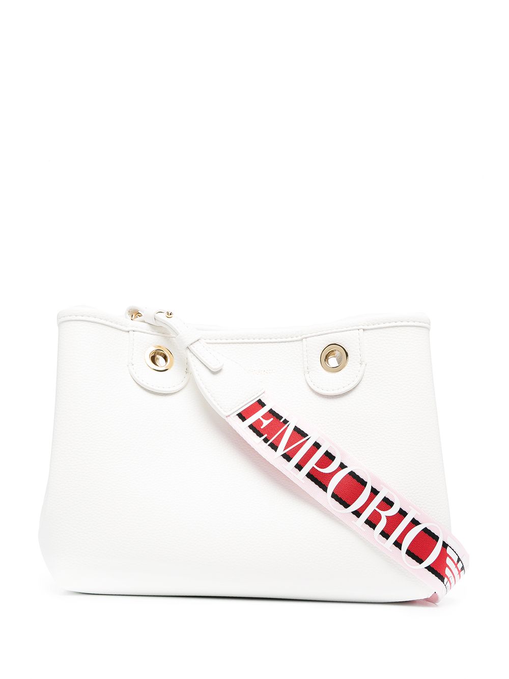 Emporio Armani Women's White Logo-Print Bag With Handles in Whitegold | Size UNI | Y3D166 Color YFO5B85219