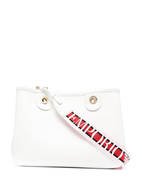 Women's White Logo-Print Bag With Handles in Whitegold | Size UNI | Y3D166 Color YFO5B85219