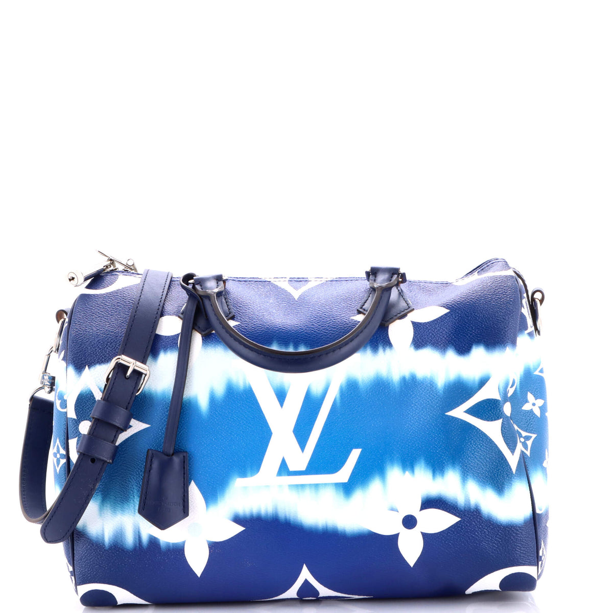 Louis Vuitton Speedy Bandouliere Bag Limited Edition Escale Monogram Giant 30