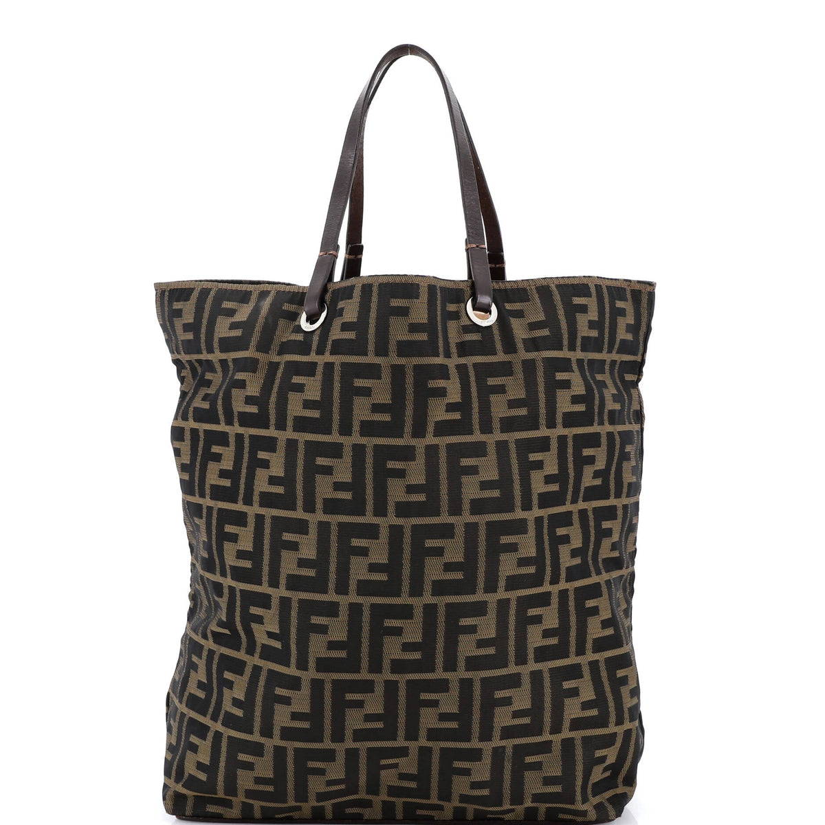 Fendi FENDI Vintage Open Tote Zucca Canvas Medium