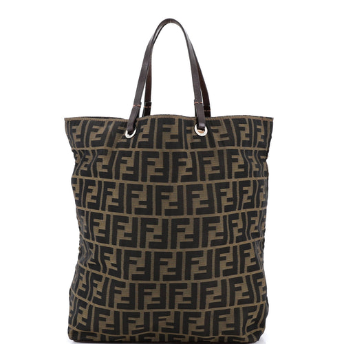 FENDI Vintage Open Tote Zucca Canvas Medium