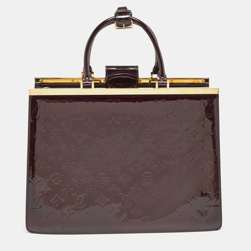 Amarante Monogram Vernis Deesse GM Bag