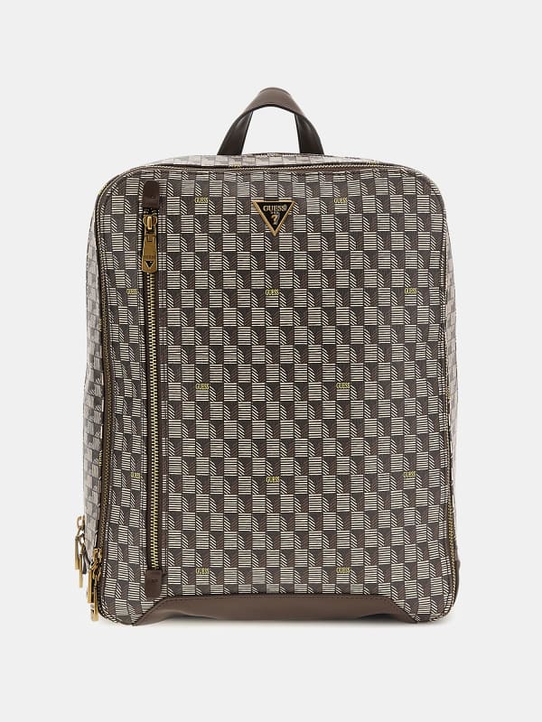 Guess Laptoptasche „Torino“ mit Allover-Print