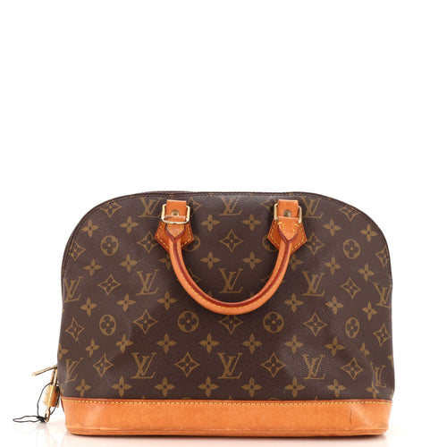 Vintage Alma Handbag Monogram Canvas PM
