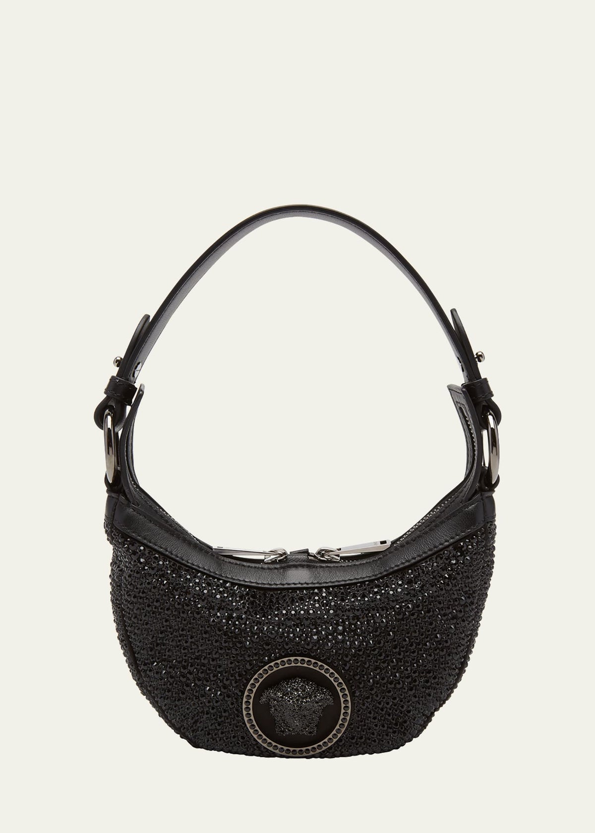 Versace Mini Crystal Top Handle Bag