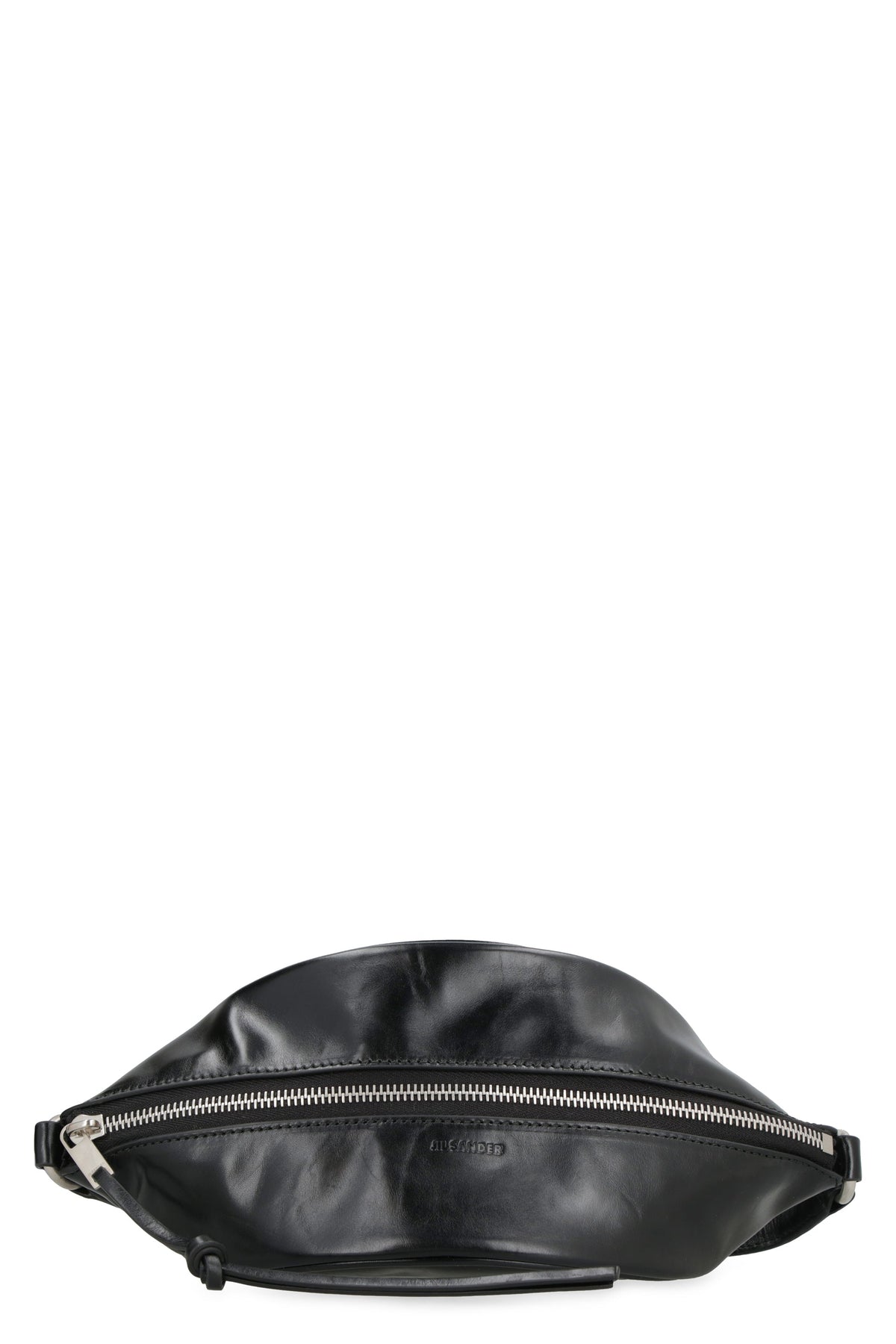Jil Sander Men's Leather Crossbody Bag in Black | J26WG0016P6002 Color 001
