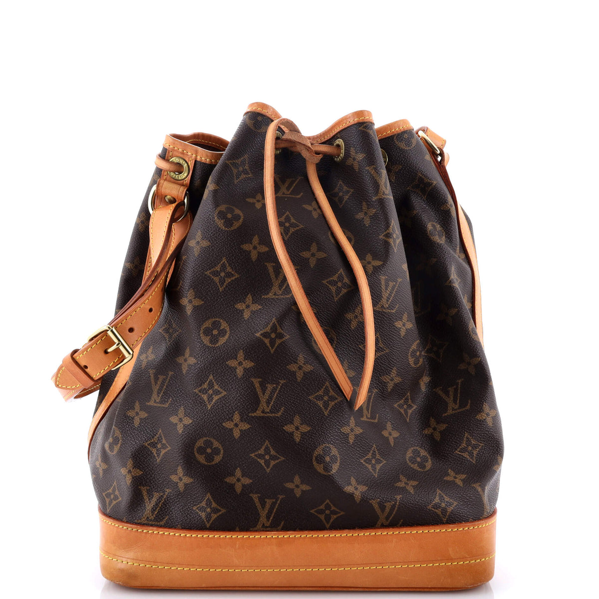 Louis Vuitton Noe Handbag Monogram Canvas Large