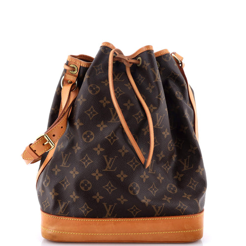 Noe Handbag Monogram Canvas Large