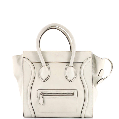 CELINE Luggage Bag Grainy Leather Mini
