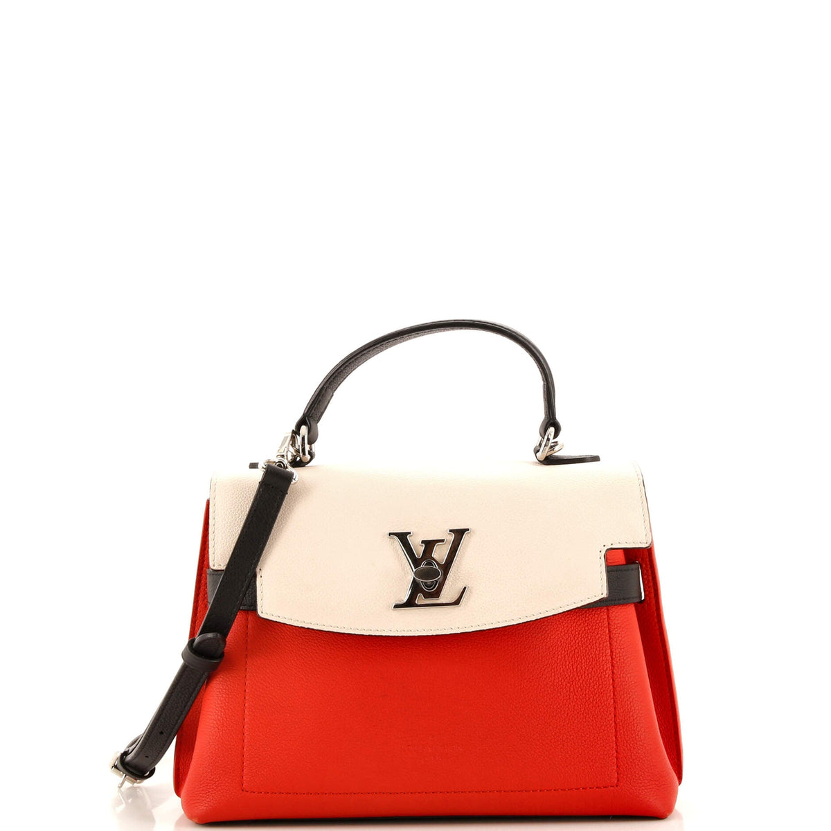 Louis Vuitton Lockme Ever Handbag Leather BB