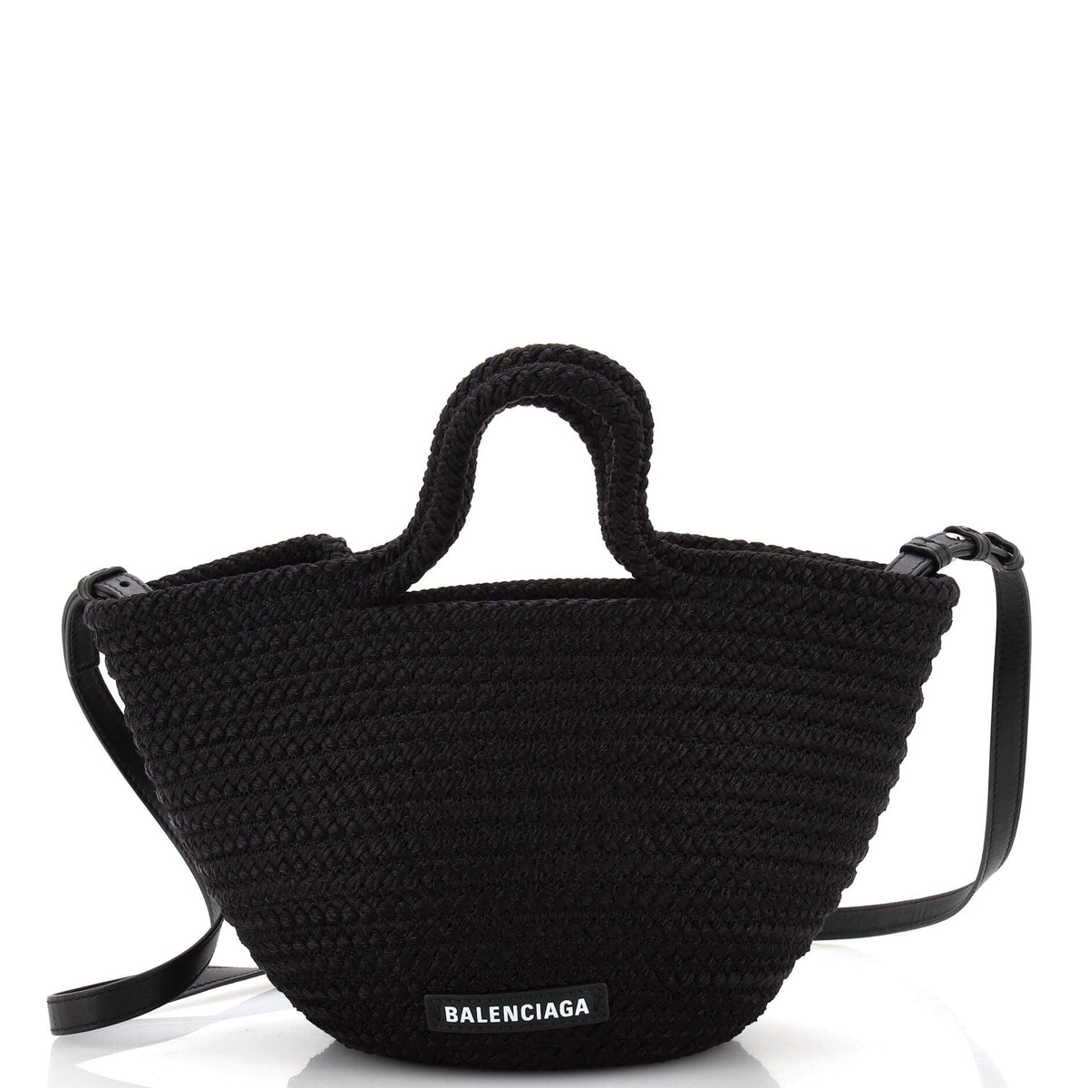 Balenciaga Ibiza Basket Tote Nylon Cord Mini