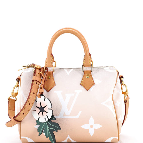 Speedy Bandouliere Bag By The Pool Monogram Giant 25