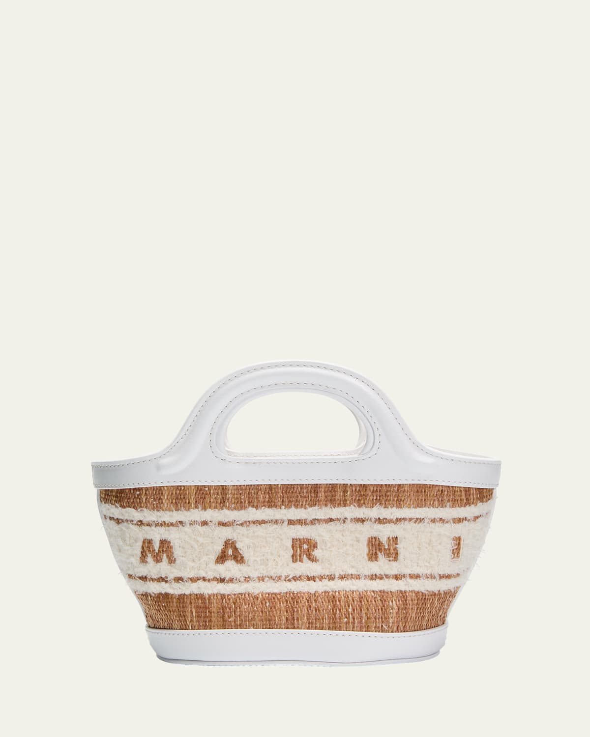 Marni Tropicalia Micro Raffia Bucket Bag