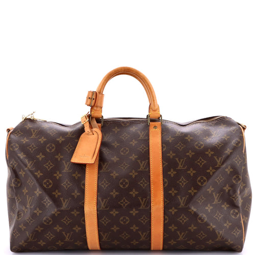 Keepall Bandouliere Bag Monogram Canvas 50