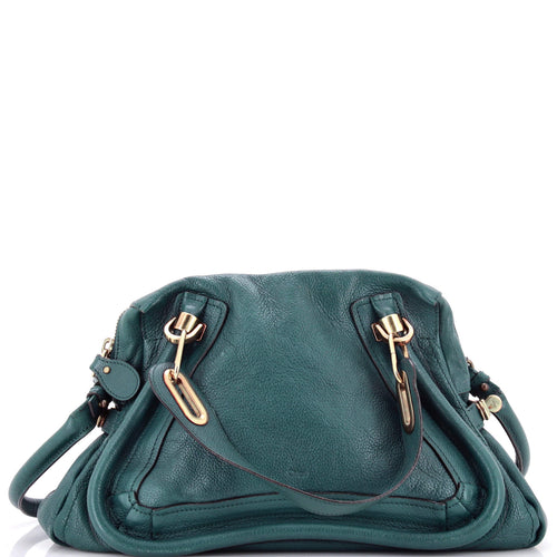 CHLOE Paraty Top Handle Bag Leather Medium