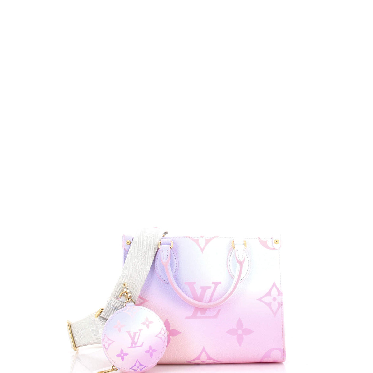 Louis Vuitton OnTheGo Tote Spring in the City Monogram Giant Canvas PM