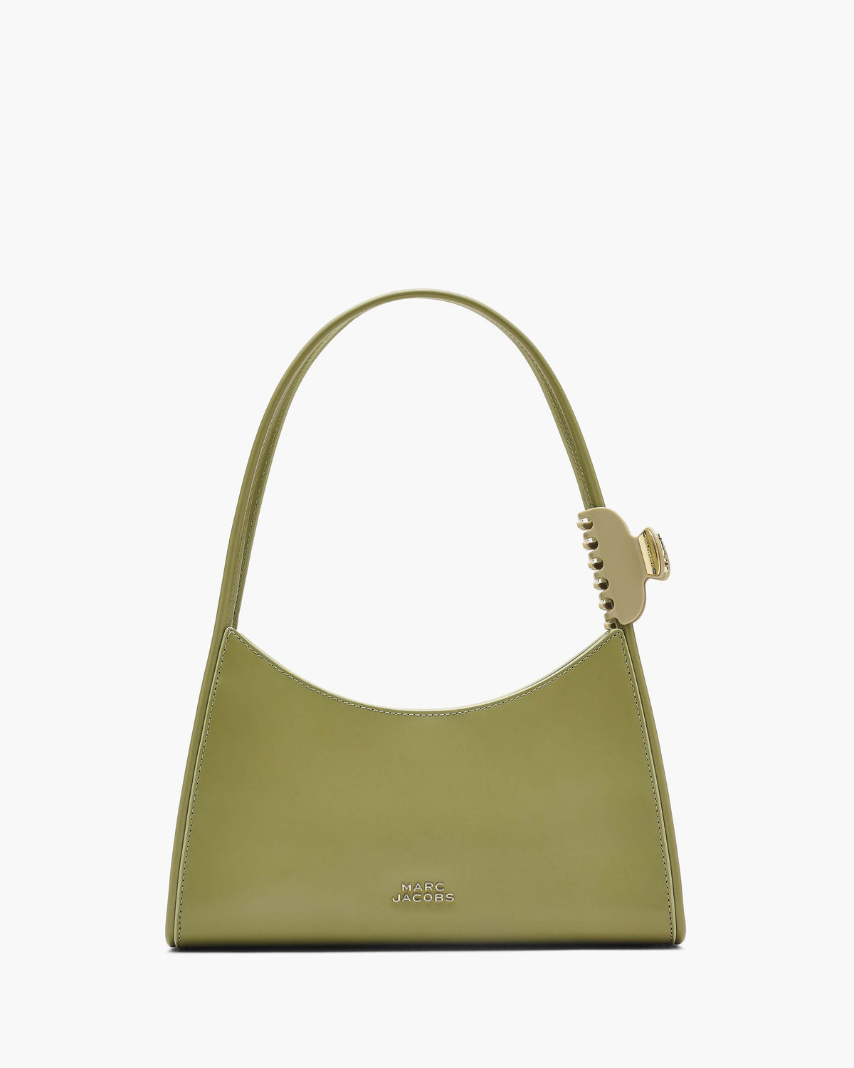 Marc Jacobs Marc Jacobs The Glam Claw Clip Shoulder Bag in Reed