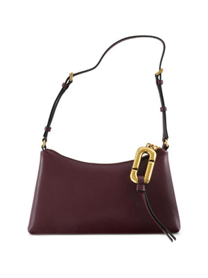 Marc Jacobs Shoulder Bag Leather - Burgundy