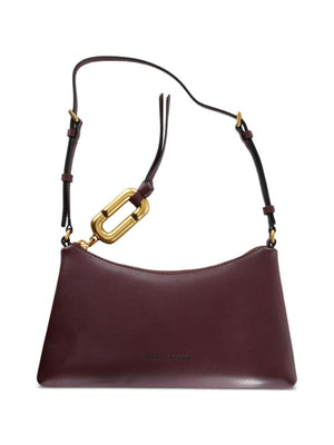 Marc Jacobs Shoulder Bag Leather - Burgundy