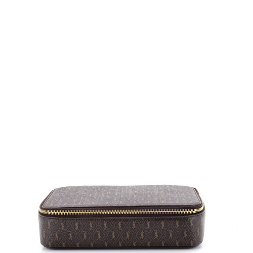 Zip Around Jewelry Box Monogram All Over Canvas Large