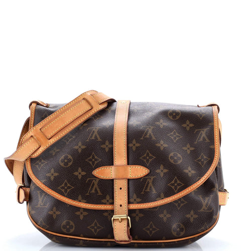 Saumur Handbag Monogram Canvas 30