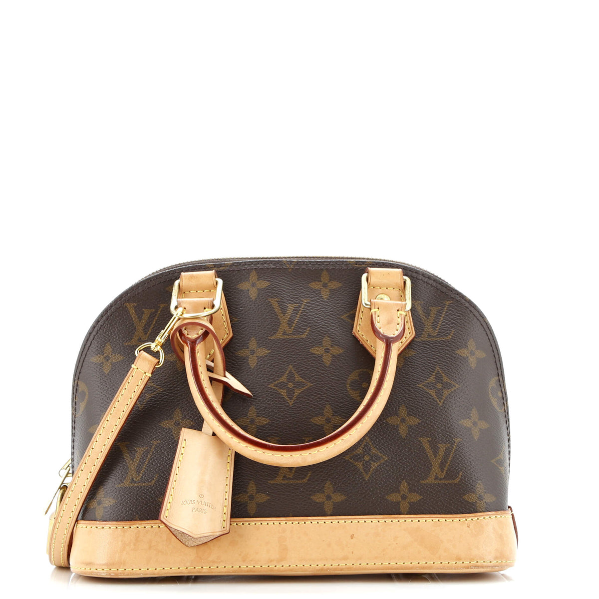 Louis Vuitton Alma Handbag Monogram Canvas BB