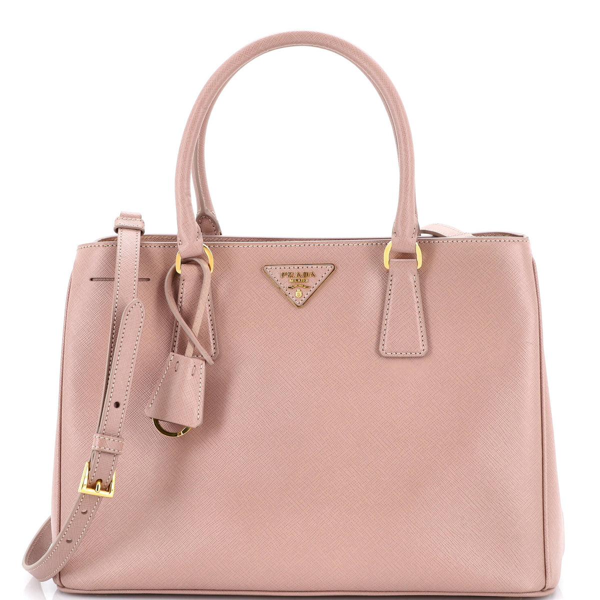 Prada PRADA Gardener's Tote Saffiano Leather Medium