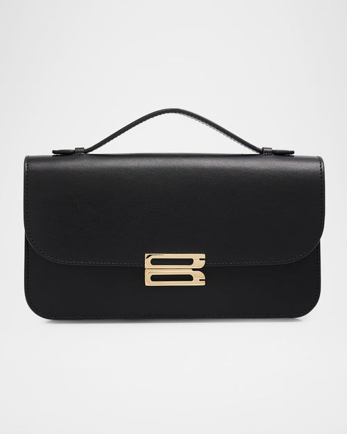Dorian Pochette Top-Handle Bag in Smooth Leather