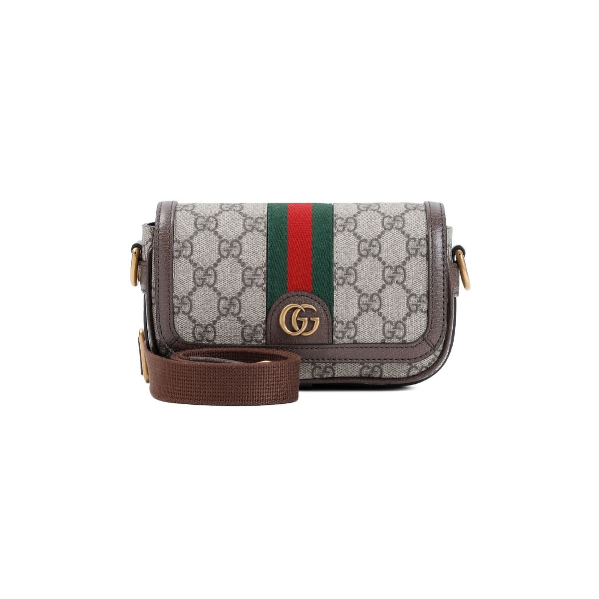 Gucci Men's Mini Bag Gg Supreme in Grey | Size UNICA | 795466FABIA