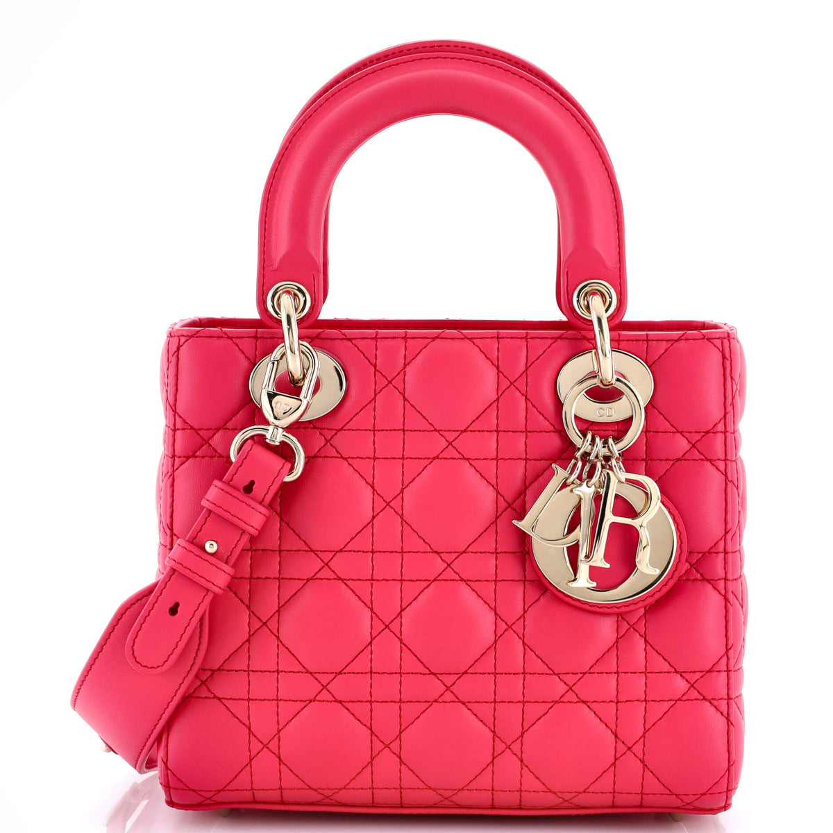 Christian Dior My ABCDior Lady Dior Bag Cannage Quilt Lambskin